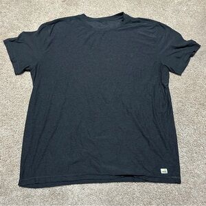 Vuori Strato Charcoal Tech Short Sleeve Tee XL